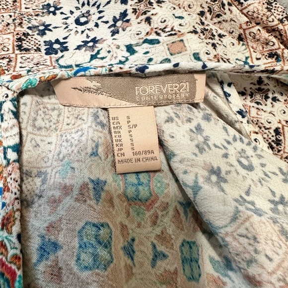 Forever 21 Colorful Boho Dress - Picture 8 of 9